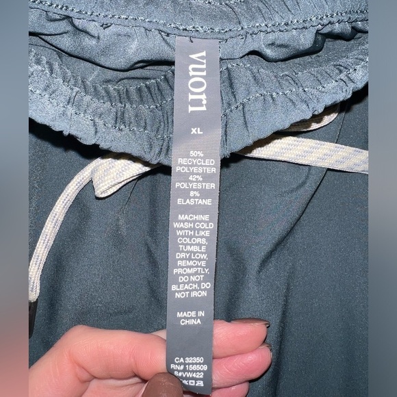 {NWOT Vuori Women’s Jogger Pant Loungewear Track Pant in Smoked Beryl X-Large} - Picture 7 of 9